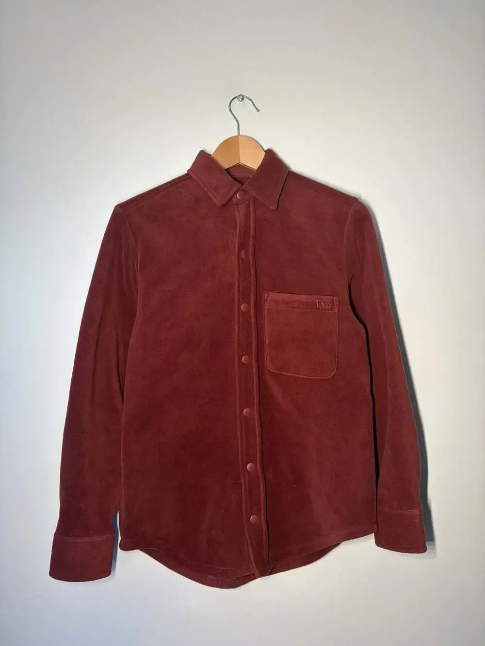 Tna Polar Fleece Button-Up Shirt Jacket - Picture 2 of 7